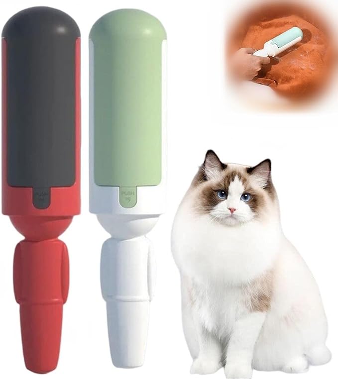 2023 New Pet Hair Remover Roller - Reusable and Washable for Dog/Cat Fur - Best for Couch and Furniture (C-2PCS)