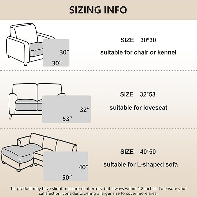 gogobunny 100% Double-Sided Waterproof Dog Bed Cover Pet Blanket Sofa Couch Furniture Protector for Puppy Large Dog Cat, Reversible (40x50 Inch (Pack of 1), Dark Chocolate/Light Chocolate)