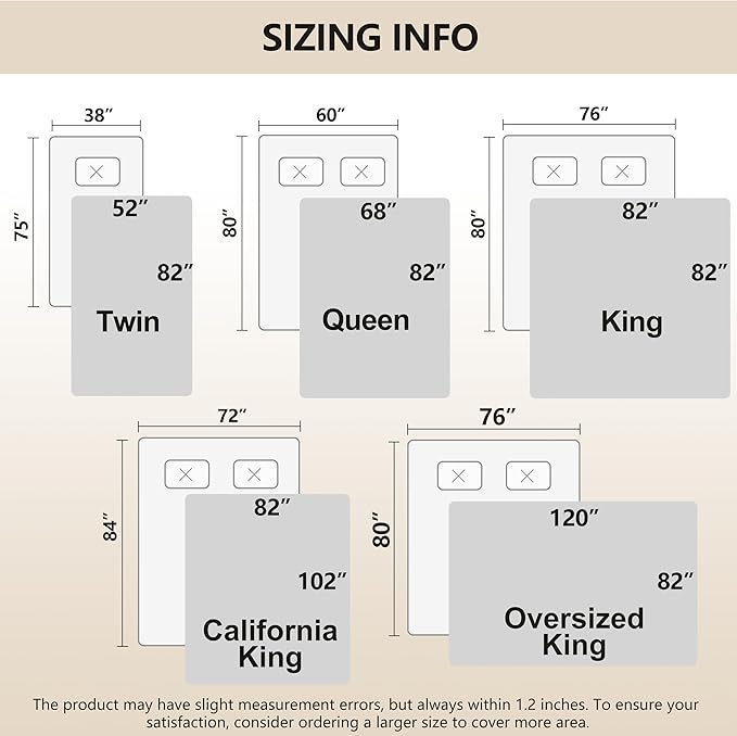 gogobunny 100% Double-Sided Waterproof Dog Bed Cover Pet Blanket Sofa Couch Furniture Protector for Puppy Large Dog Cat, Reversible (68x82 Inch (Pack of 1), Dark Pumpkin/Light Pumpkin)