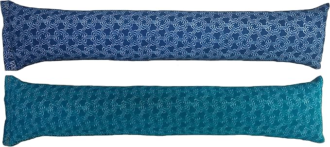 15" Catnip Cat Kicker Toys/Kitty Kick Sticks/Cat-Nip Kick Sticks (Cobalt Blue and Emerald Green) (Kickers Filled with 1 oz Premium Canadian Catnip)