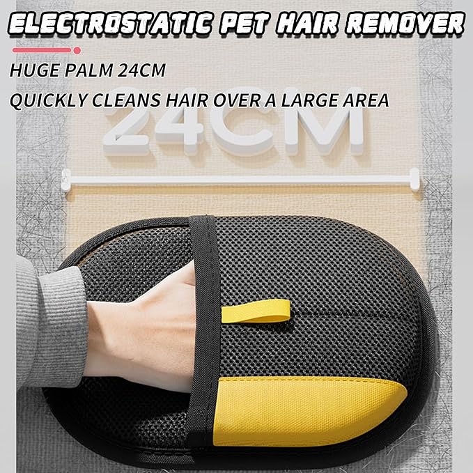 2025 New Pet Hair Removal Glove for Cats & Dogs, Grooming Gloves for Dogs, Static Removal Gloves for Pet Hair, Reusable Pet Hair Remover Glove(3)