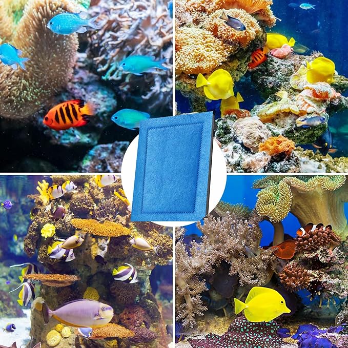 16 Pack Aquarium Filter Cartridge for Marineland Rite-Size C, Fish Tank Filters for Aqua-Tech EZ-Change #3, 20-40 & 30-60 Power Filter and for Marineland Penguin PRO Power Filters 275/375